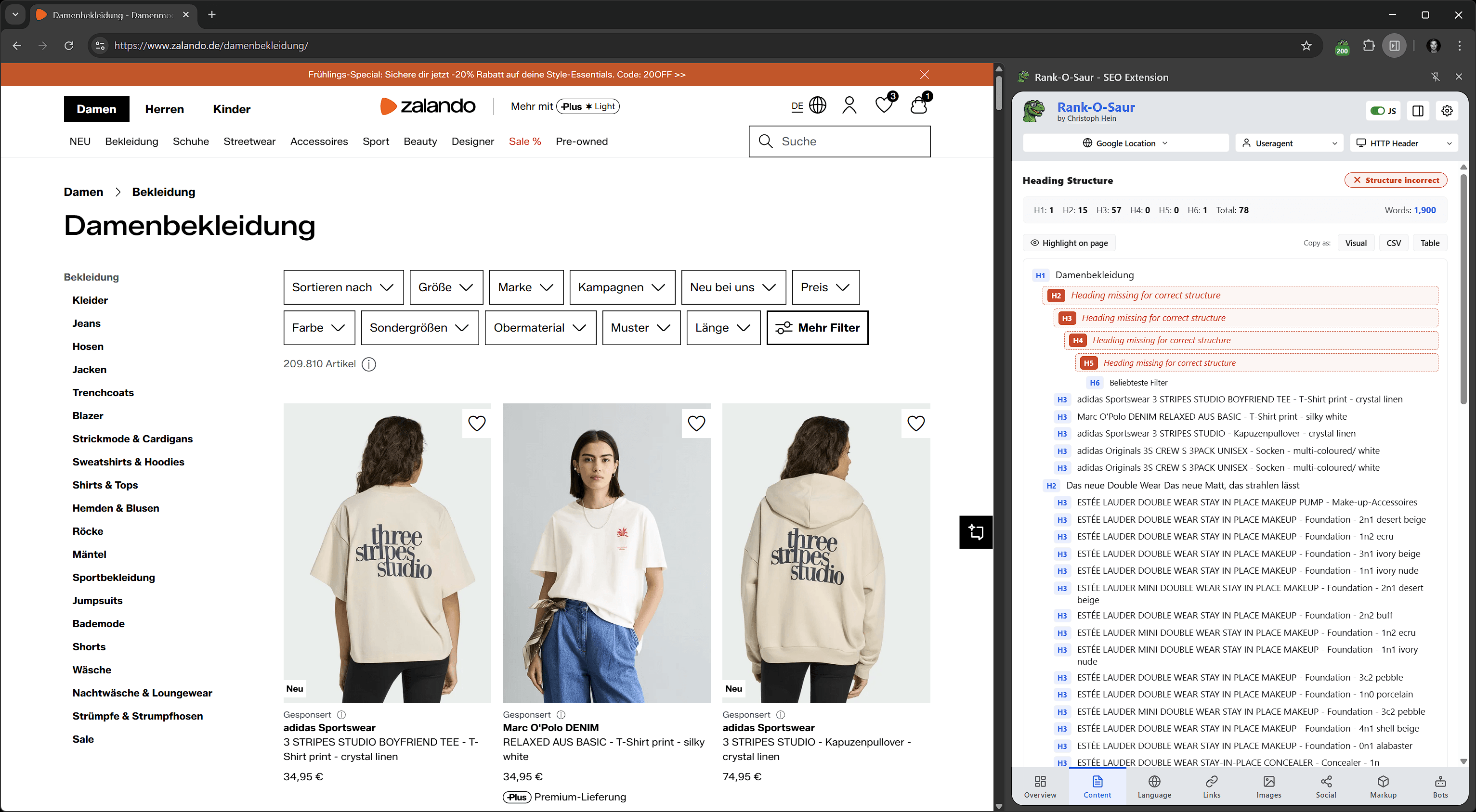 Rank-O-Saur Sidebar View 6
