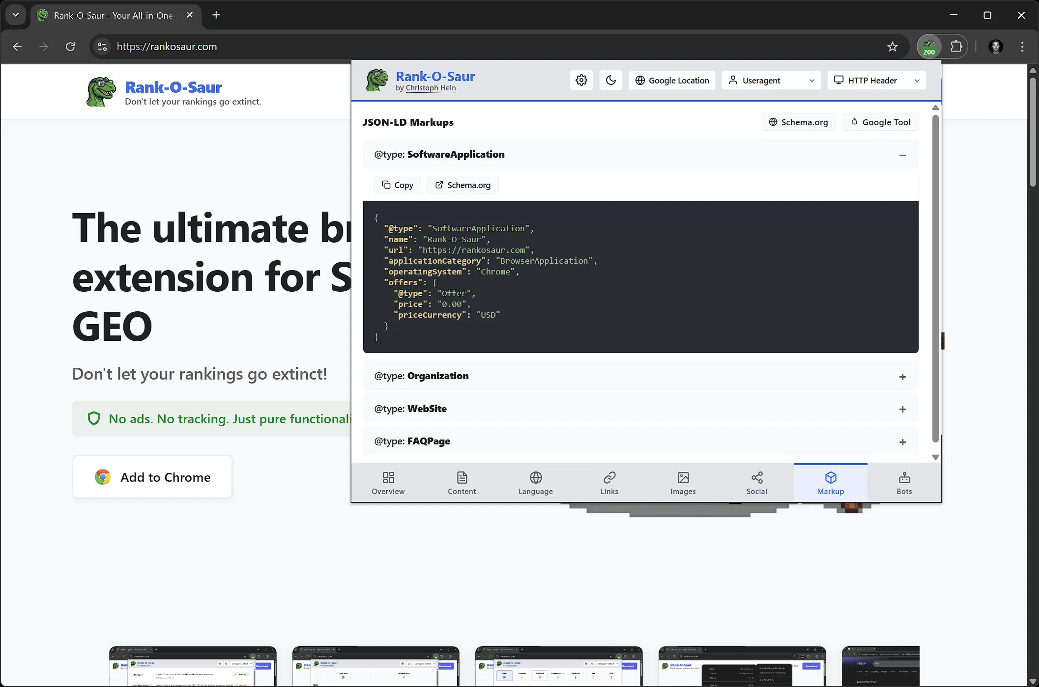JSON-LD Markup-Checker